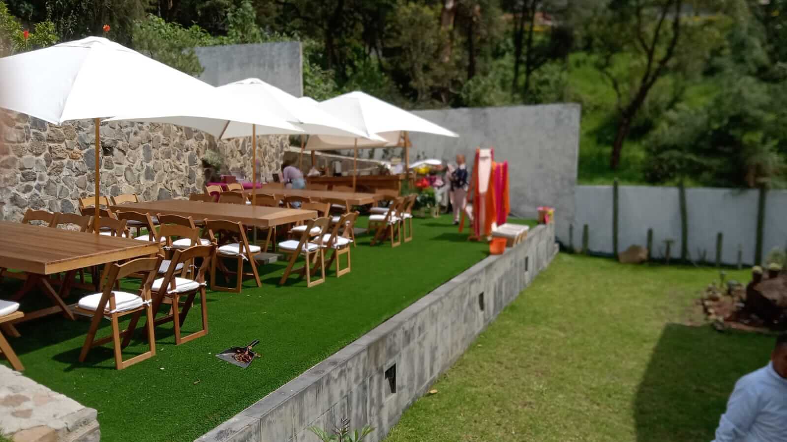 Evento al aire libre en Hacienda San Martín